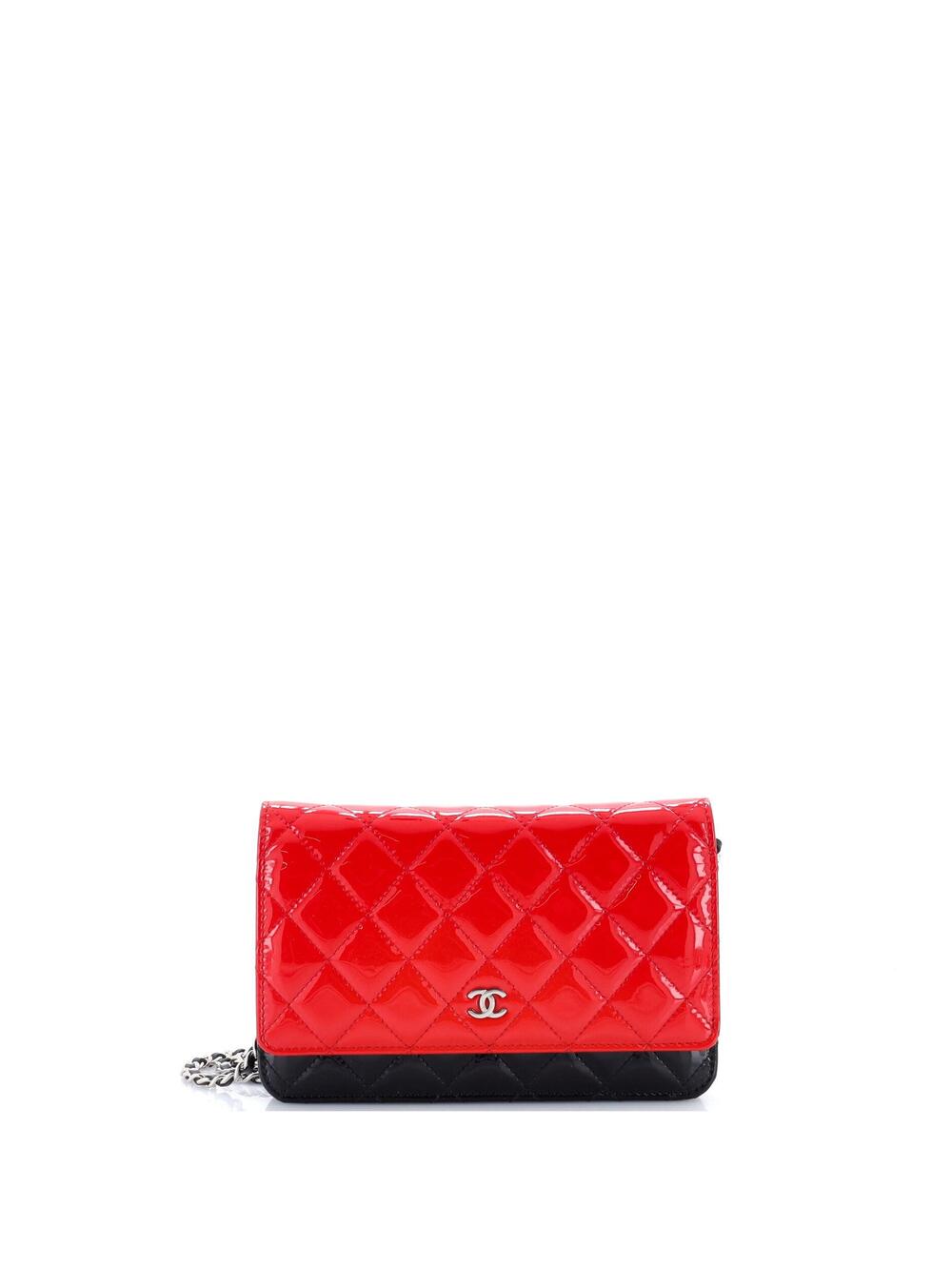 Chanel Bicolor Wallet On Chain Quilted #370930C29B